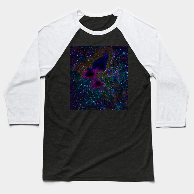 Black Panther Art - Glowing Edges 413 Baseball T-Shirt by The Black Panther